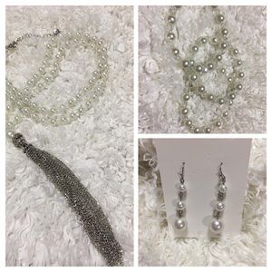 Pearl jewelry set🛍💖